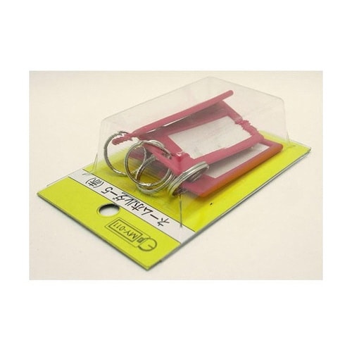 MY011 ネームホルダー5 赤 5個