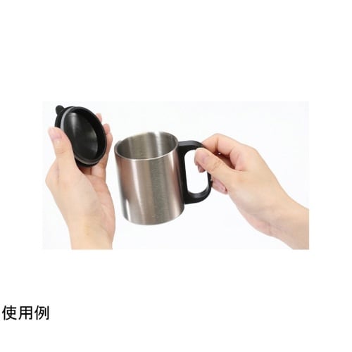 ステンレスマグ(フタ付) 6445