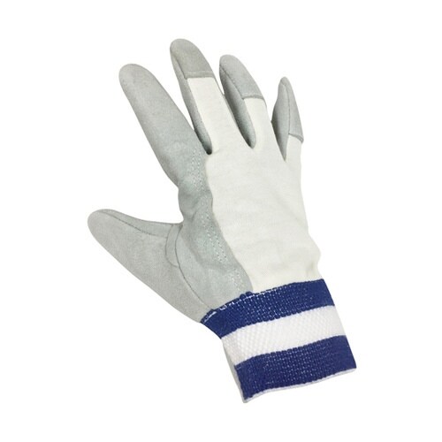 AG405 牛床革手袋 背抜き