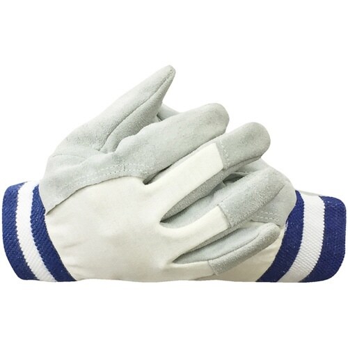 AG405 牛床革手袋 背抜き