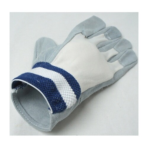 AG405 牛床革手袋 背抜き