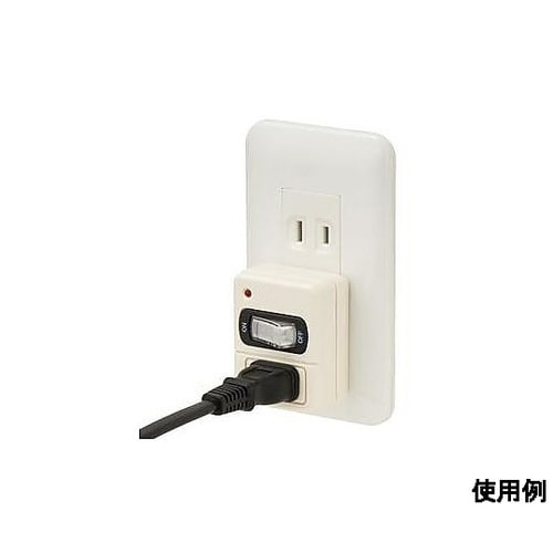 AC125V/15A スイッチ付タップ(