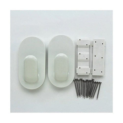 MC−001W 壁面フックホワイト 2個