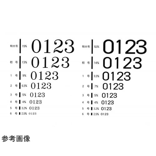 回転ゴム印 K−5