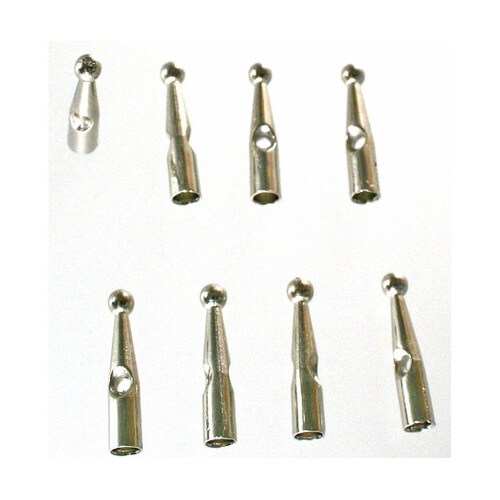 つゆ先 剣先型 シルバー 8個入 US−