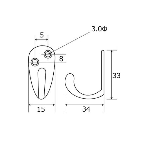 BH−628 ニッケルコート掛
