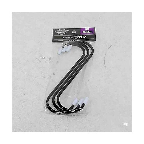 1093070 スチールSカン黒 中3個