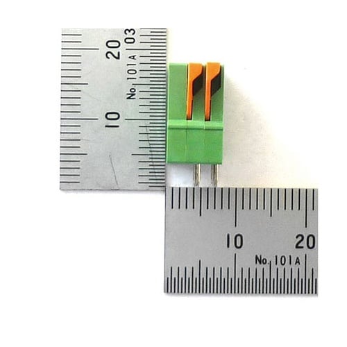 ターミナルブロック 2極 2.54mm