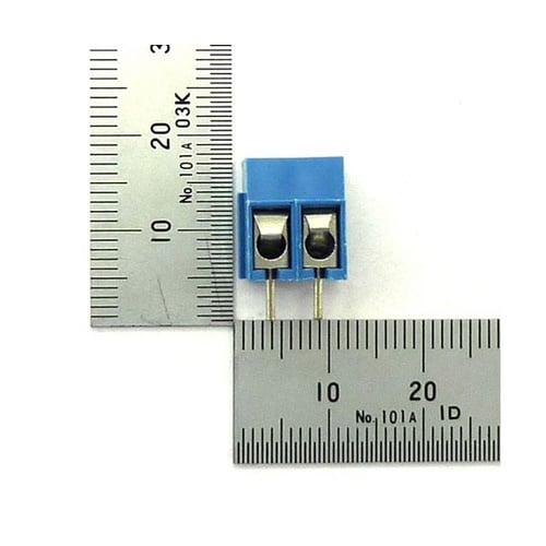 ターミナルブロック 2極 5.08mmピ