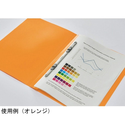 PPフラットファイルF−51M オレンジ