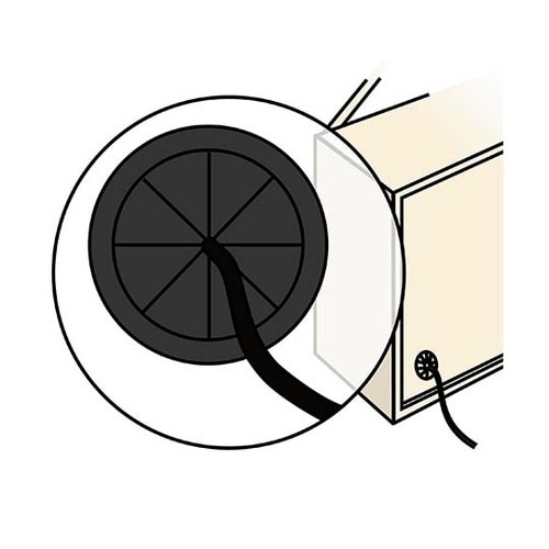 if−006 ゴムコーダ 黒 40φmm