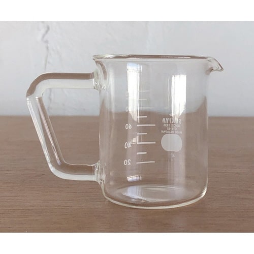 BK−7 100取手付ビーカー100mL