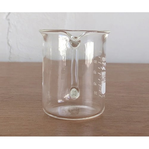 BK−7 100取手付ビーカー100mL