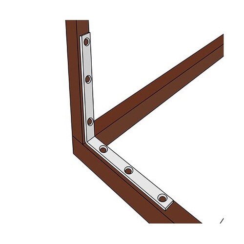 BK−048 ユニクロ隅金特厚金折