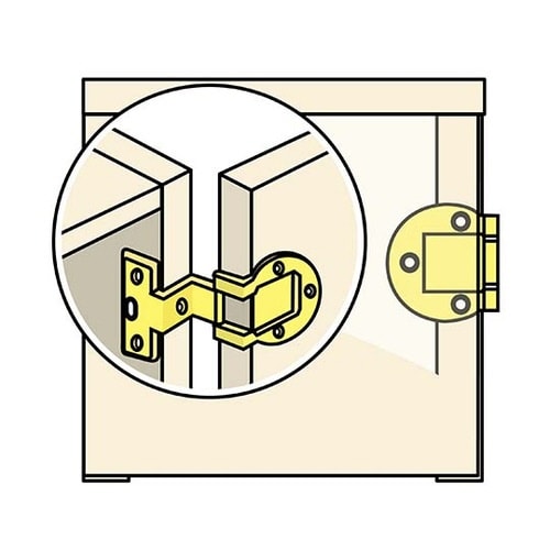 if−015 アングル丁番 K 仙徳