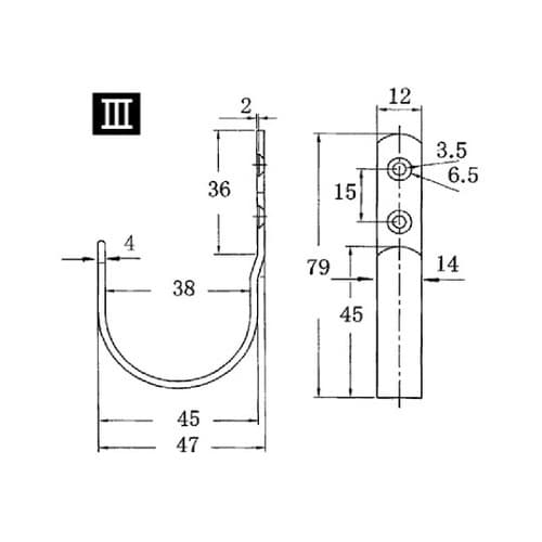 BH−220 ソフトフック3 黒