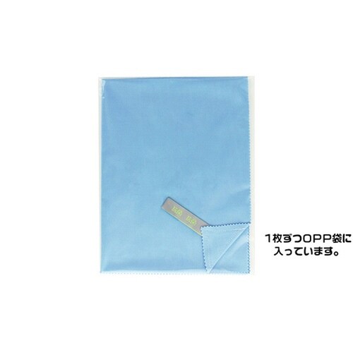 3087−01 メガネ拭き ライトブルー