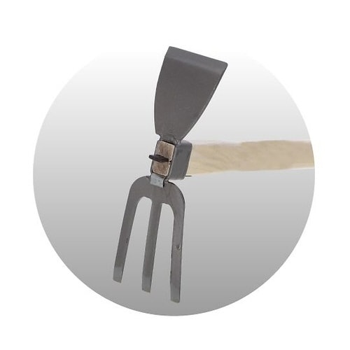 2029180 儀助片手鍬イカ型レーキ