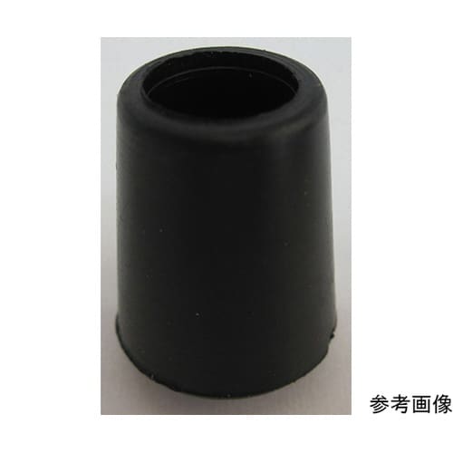 6A116H パイプ足ゴム 黒丸12mm