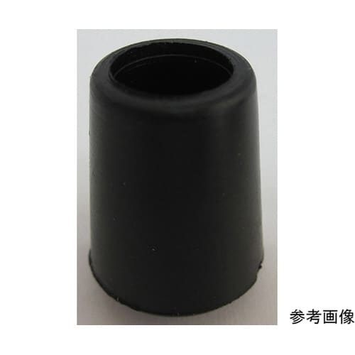 6A117H パイプ足ゴム 黒丸15mm
