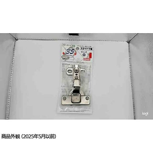 スライド丁番 35mm 半かぶせ キャッ