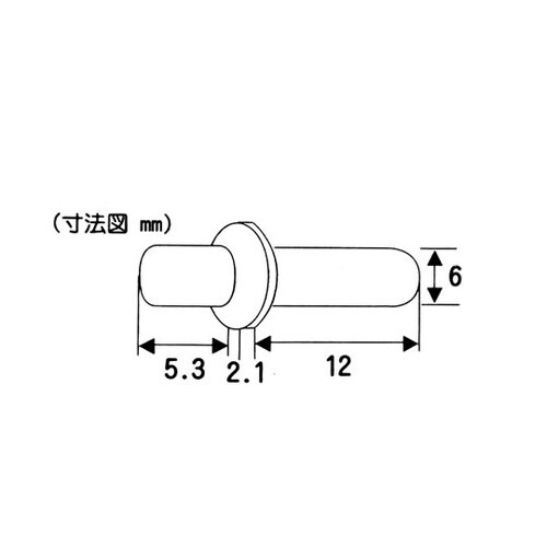 if−109 回転ピン厚口 6mm 4個