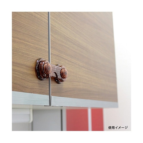 開き戸ロック スタンダードタイプ クリア