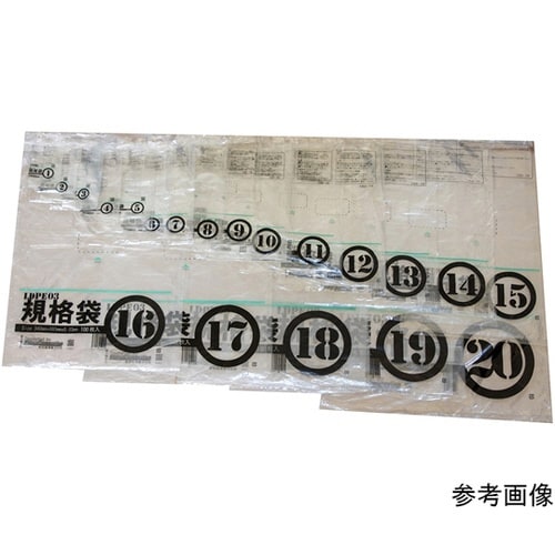 00722004 PEポリ袋透明4号