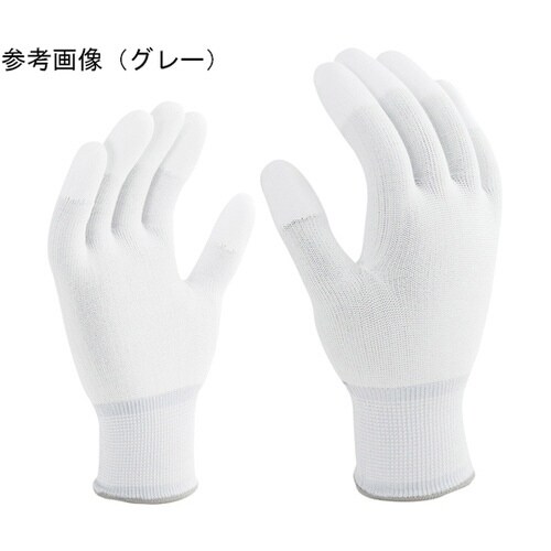 ウレタン指先コート手袋 ホワイト 10双