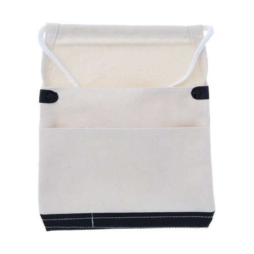 帆布釘袋 底皮付