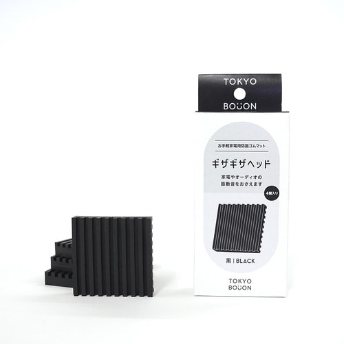 防振マット 黒 1パック(4個入) TI