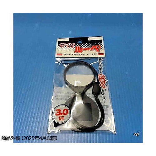 LK−40 携帯ストラップルーペ3倍 黒