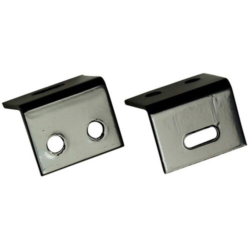 16683 黒アングル天板止横(2枚入)