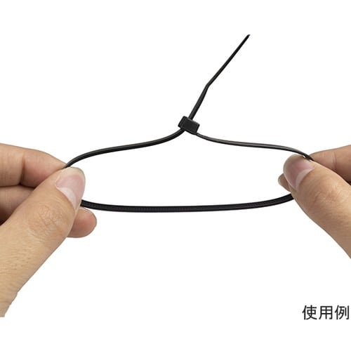 結束バンド ケーブルタイ 屋外用 黒 1