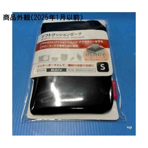 KCS−37SソフトクッションポーチS黒