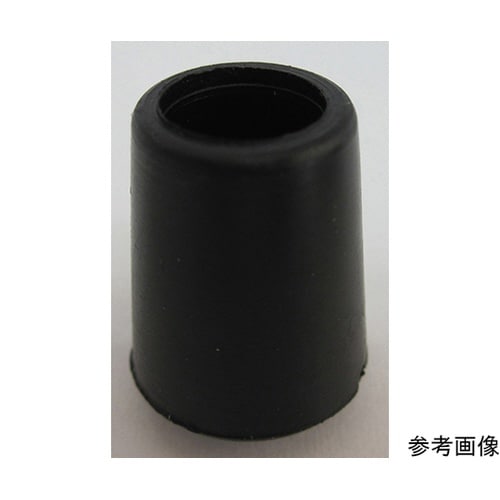 6A119H パイプ足ゴム 黒丸22mm