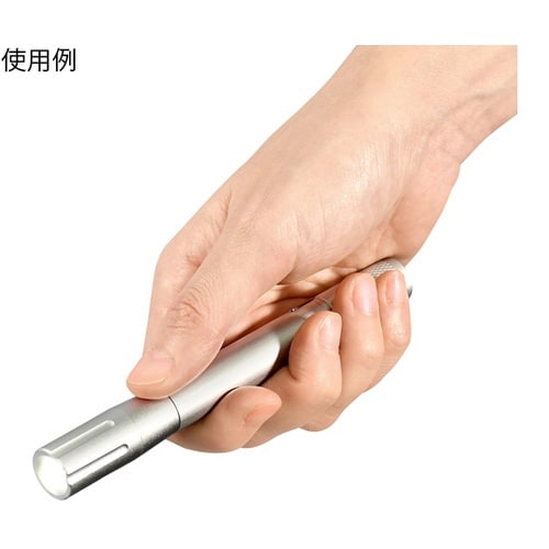 LEDアルミライト ペン型 シルバー D