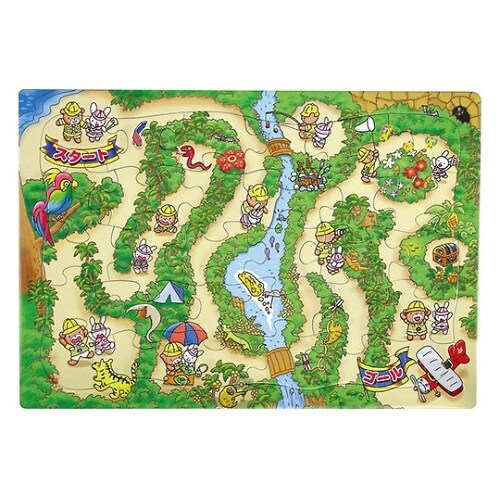 7848 ジグソーパズルジャングルめいろ