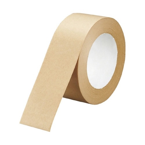 クラフトテープS 重ね貼り可 茶 幅5