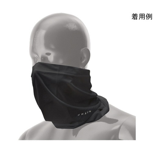 BR−659 接触冷感ネックゲーター 黒