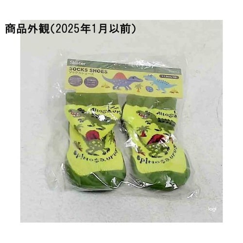 ソックスシューズ XS ディノサウルスピ