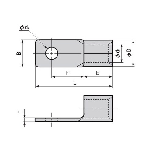 CB100−S10JP圧着端子(CB形)