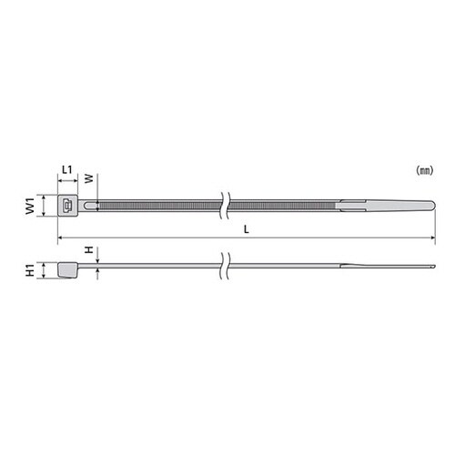 高耐候性 耐塩害結束バンド 1袋(50本