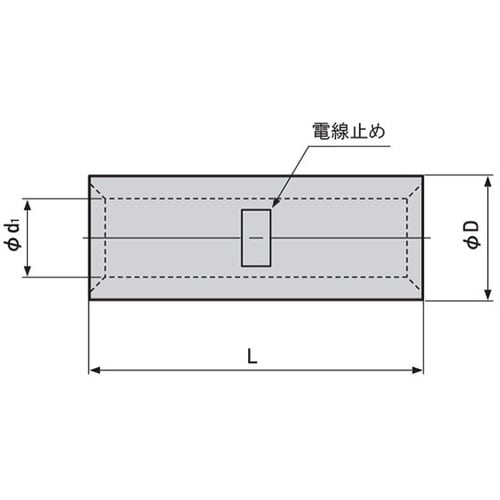 B−2JP 突合せ用スリーブ 100個入