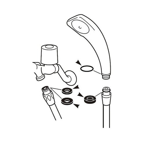 PP40−9S ハンドシャワパッキン