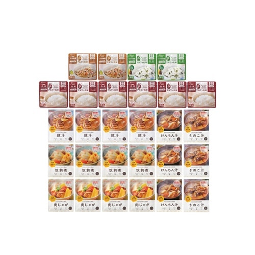 防災食3日分シリーズ ごはんとおかずセット