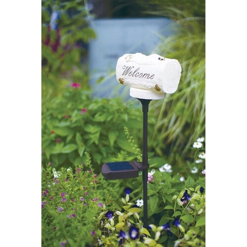 ガーデンライト ポミエ てんとう虫と止まり木