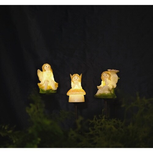 ソーラーガーデンライト フェアリーズ きのこ