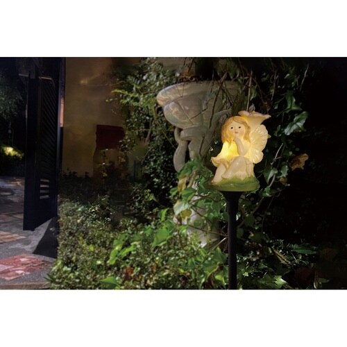 ソーラーガーデンライト フェアリーズ アサガオ