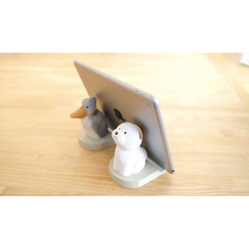 スマホスタンド フィーカ 動物 ハシビロコウ